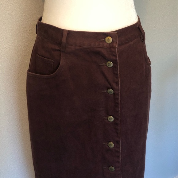 Vintage 80's Pasta Button Up Skirt - Picture 8 of 8